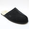 Mens UGG Scuff Slipper New Black Suede UK Size 8