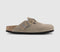 Womens BIRKENSTOCK Boston Clogs Braided Taupe UK Size 5 EU38