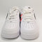 Nike Air Force 1 07 Trainers White Black Bright Crimson UK Size 8