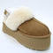 Womens UGG Funkette Slipper Chestnut UK Size 6