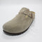 Womens BIRKENSTOCK Boston Clogs Taupe UK Size 5.5 EU39