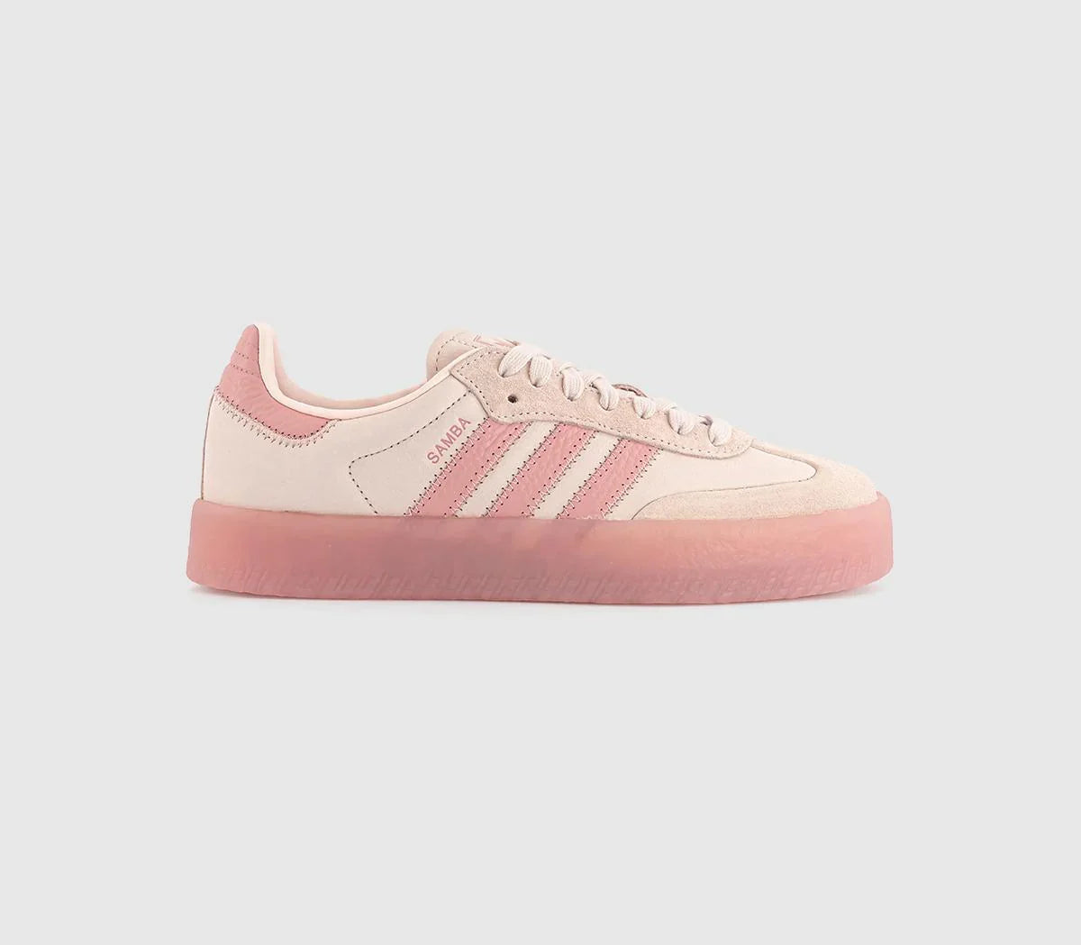 adidas Sambae Trainers Wonder Quartz Wonder Mauve Wonder Mauve UK Size 4