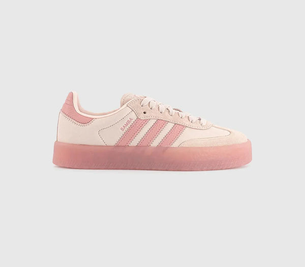 adidas Sambae Trainers Wonder Quartz Wonder Mauve Wonder Mauve UK Size 4