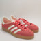 Adidas Munchen Trainers Semi Flash Red Off White Gum UK Size 6.5
