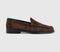 Womens Tony Bianco Zoe Loafers Espresso Suede UK Size 4