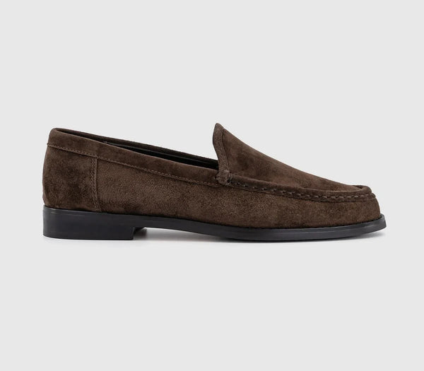 Womens Tony Bianco Zoe Loafers Espresso Suede UK Size 4