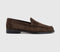 Womens Tony Bianco Zoe Loafers Espresso Suede UK Size 4