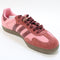 adidas Samba OG Trainers Pink Spark Shadow Red Gum UK Size 6