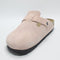 Womens BIRKENSTOCK Boston Clogs Pink Clay Suede UK Size 7 EU40