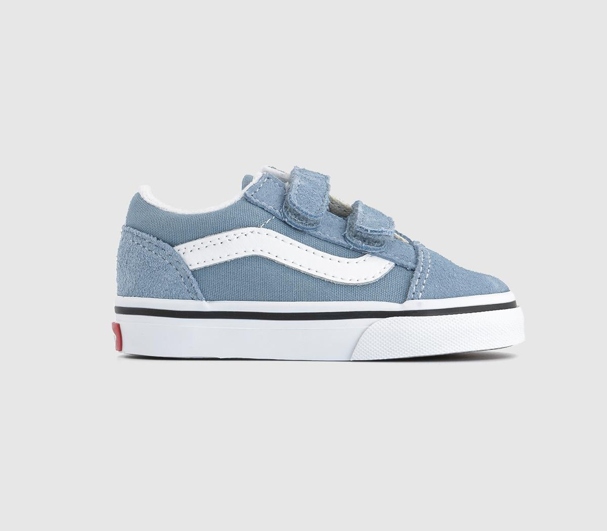 Kids Vans Old Skool T Color Theory Dusty Blue Uk Size 3 Infant OFFCUTS SHOES by OFFICE