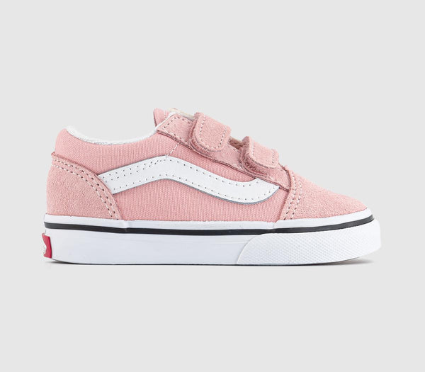 Kids Vans Old Skool (T) Powder Pink True White Uk Size 5 Infant