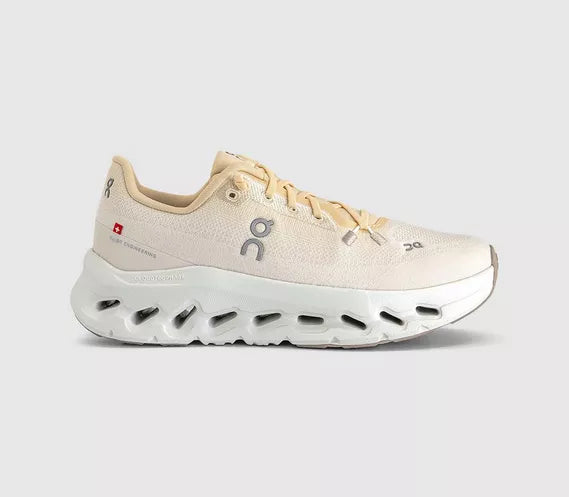 ON Cloudtilt Trainers Blond Dew F UK Size 6