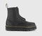 Odd sizes - Womens Dr. Martens Zebzag Laceless Boots Black Wyoming UK Sizes Right 5/Left 6