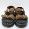 Womens Dr. Martens Zebzag Sandals Brown Tumbled Nubuck UK Size 4