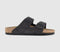 Mens Birkenstock Arizona Two Strap Velvet Grey