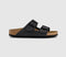 Mens BIRKENSTOCK Arizona Two Strap Sandals Velvet Grey Bfbc
