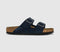 Mens Birkenstock Arizona Two Strap Sandals New Navy Uk Size 9.5
