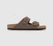 Mens Birkenstock Arizona Two Strap Mocca