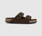 Mens BIRKENSTOCK Arizona Two Strap Sandals Carafe Tfb