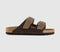 Mens Birkenstock Arizona Two Strap Sandals Dark Tea Mix Uk Size 8