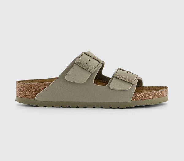 Mens Birkenstock Arizona Two Strap BF Faded Khaki