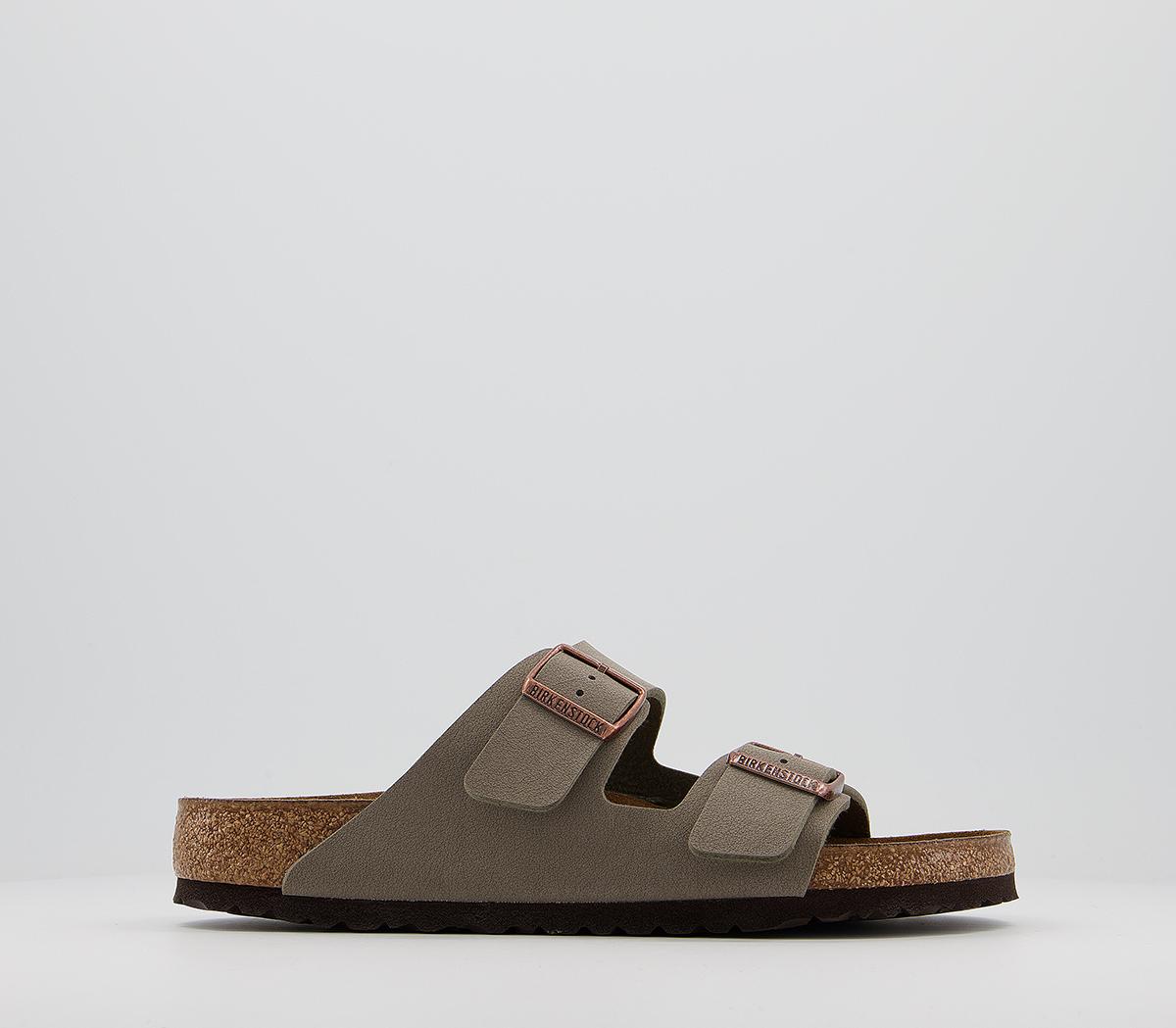 Mens Birkenstock Arizona Two Strap Stone