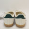 adidas Samba Jane Ballet Trainers Offwhite Collegiate Green Gold Metallic UK Size 6