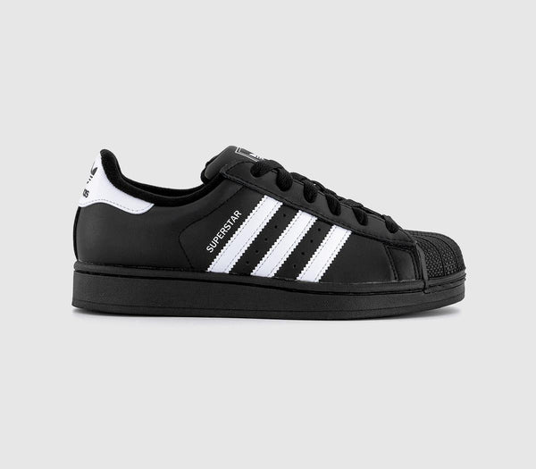 Odd sizes - Adidas Superstar Il Trainers Core Black White Core Black UK Sizes Right 4.5/Left 3.5