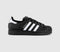 Odd sizes - Adidas Superstar Il Trainers Core Black White Core Black UK Sizes Right 4.5/Left 3.5