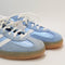 adidas Gazelle Indoor Trainers Bliss Blue White Metallic UK Size 5