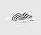Mens adidas Adilette Sliders White Black