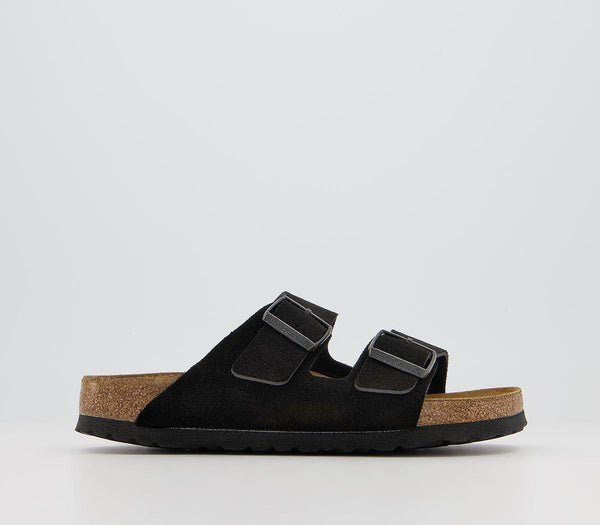 Womens Birkenstock Arizona Two Strap Vl Black Uk Size 4.5