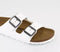 Womens Birkenstock Arizona Two Strap White Birko