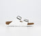 Womens Birkenstock Arizona Two Strap White Birko Uk Size 7.5