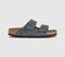 Womens BIRKENSTOCK Arizona Two Charcoal Suede UK Size 7.5 EU41