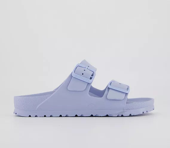 Womens BIRKENSTOCK Arizona Two Strap Dusty Blue Eva