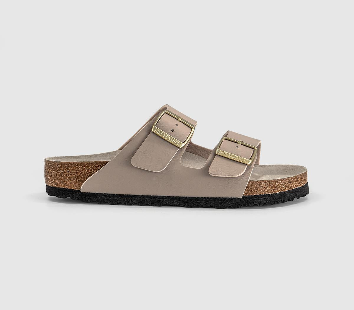 Womens BIRKENSTOCK Arizona Two Strap Sandals Sandcastle Oyster Triples Birko R