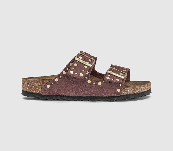 Womens BIRKENSTOCK Arizona Two Strap Sandals Pepper Rivet