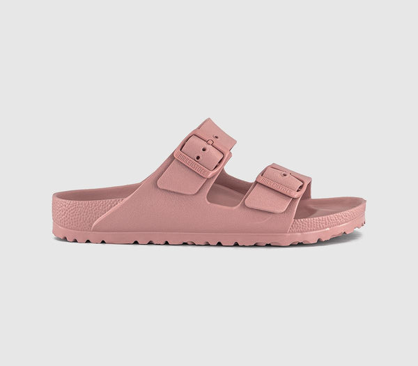 Womens BIRKENSTOCK Arizona Two Strap Sandals Pink Clay Eva