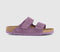 Womens Birkenstock Arizona Two Strap Sandals Mauve Uk Size 5