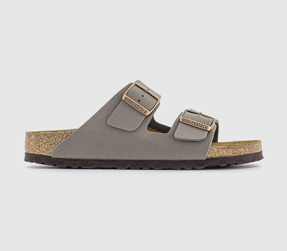 Womens Birkenstock Arizona Two Strap Stone