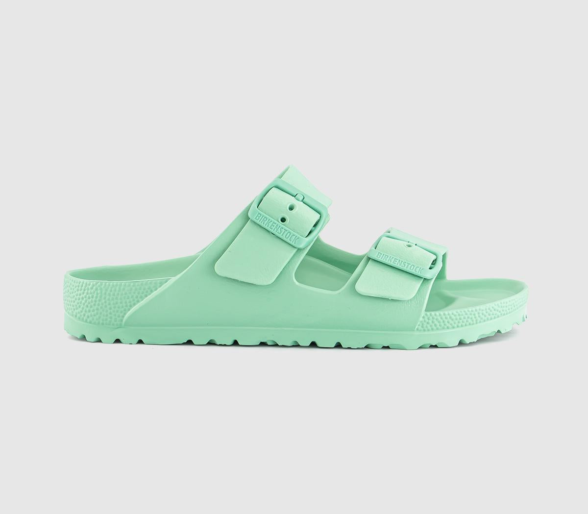 Womens BIRKENSTOCK Arizona Two Strap Sandals Bold Jade Eva