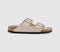 Womens BIRKENSTOCK Arizona Two Strap Sandals Sandcastle Oyster Triples Birko