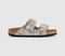 Womens BIRKENSTOCK Arizona Two Strap Sandals Snake Oyster