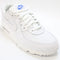 Nike Air Max 90 Trainers White White Blue Crystal UK Size 8