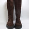 Womens OFFICE Kash Chunky Knee High Boots Brown Suede UK Size 6