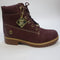 Womens Timberland Lyonsdale Boots Burgundy Nubuck UK Size 7