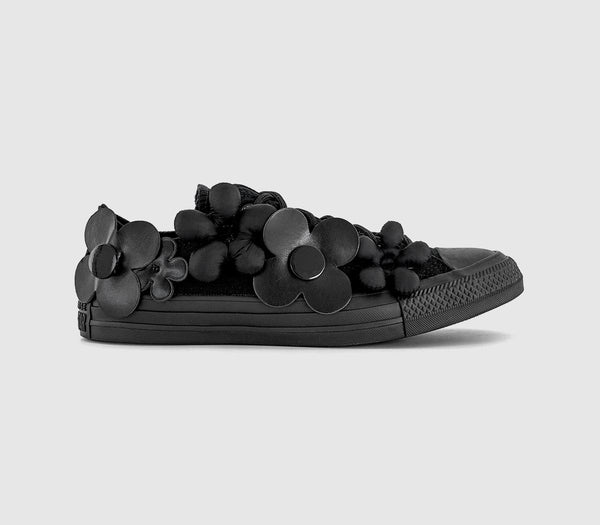 Converse All Star Ox 70s Low Ltd Black Dark Flowers