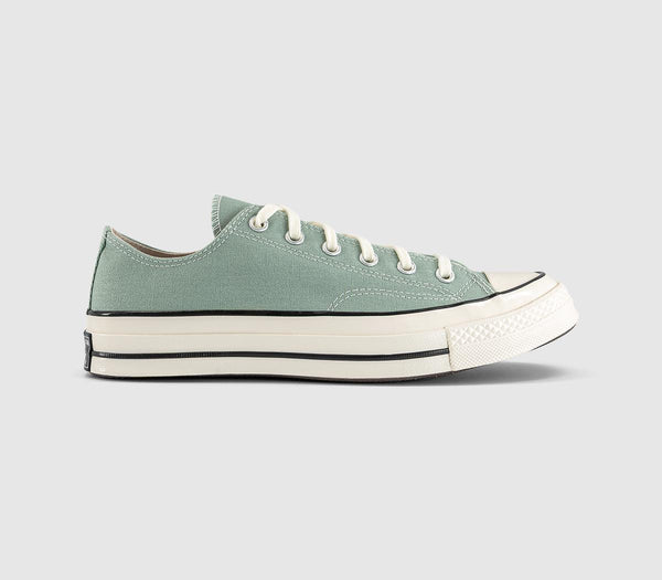Converse All Star OX 70s Trainers Thyme Again Egret Black