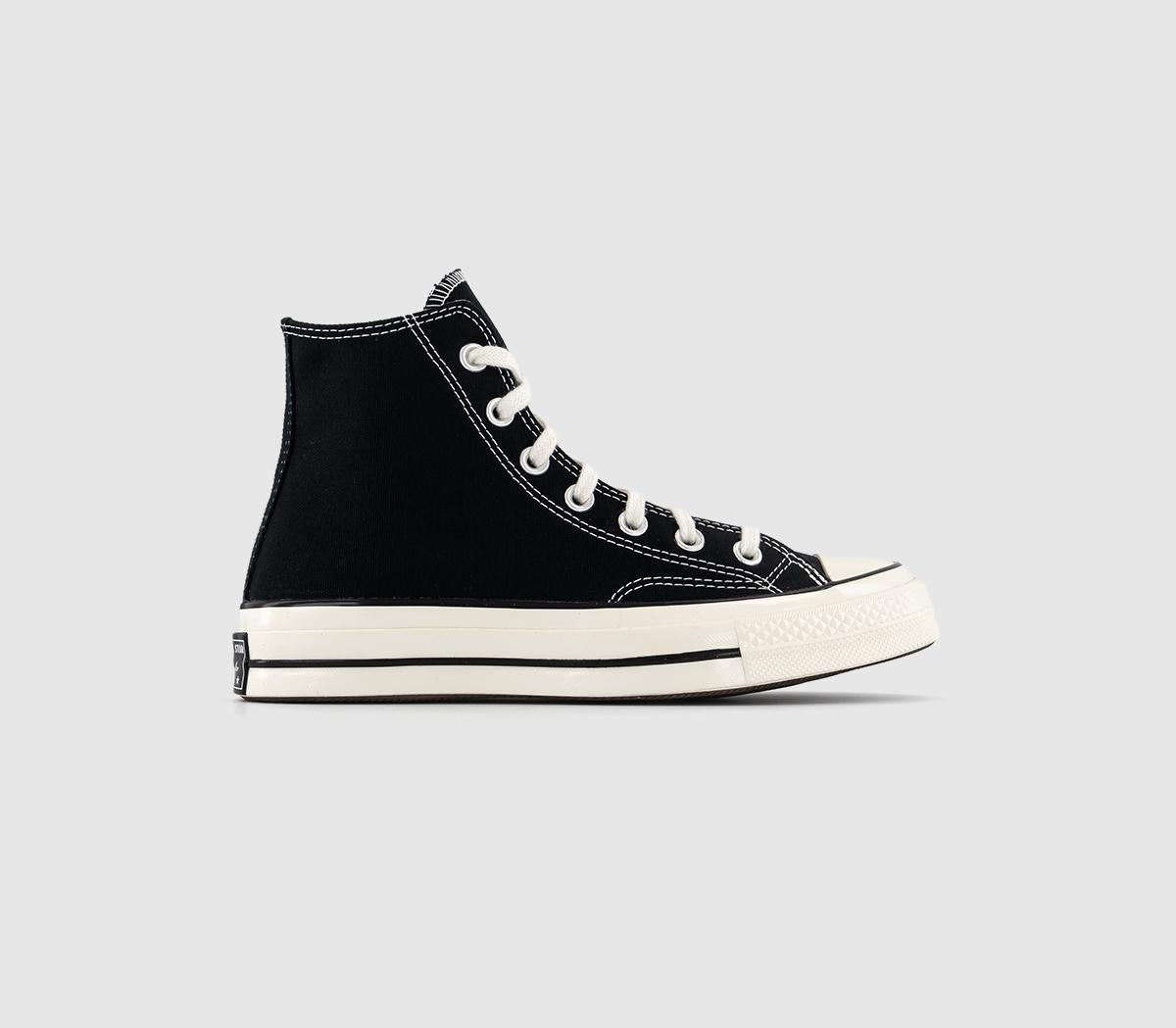 Odd Sizes - Mens Converse All Star Hi 70 S Black - UK Sizes Right 8/Left 7